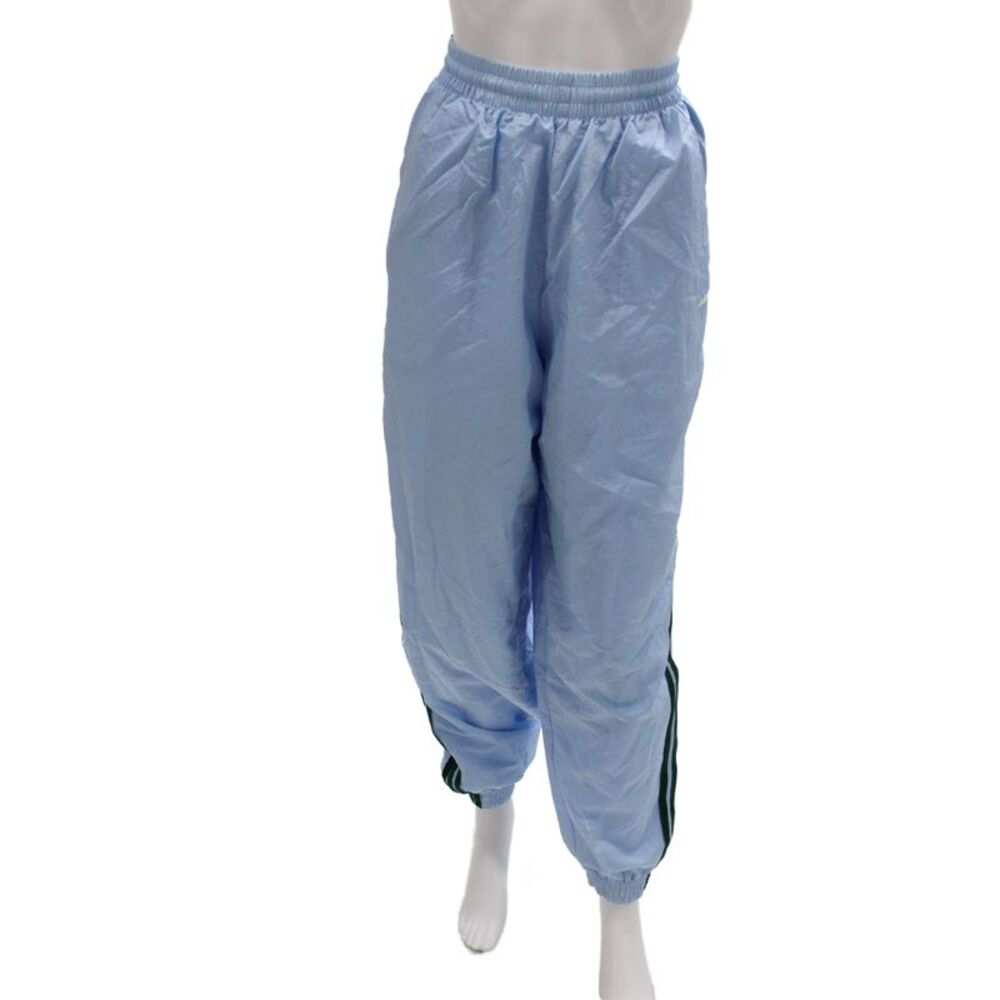 Adidas Women Track Pants Blue Pull On Size M